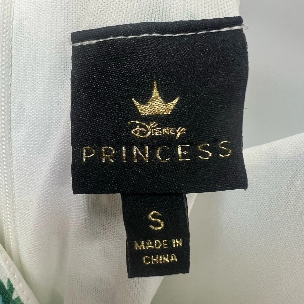 DISNEY PRINCESS RUFFLE MIDI RACER BACK FLORAL DRESS SIZE SMALL - Picture 7 of 11